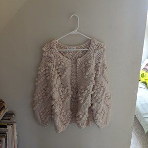 Chicwish Knit your Love Cardigan in Ivory